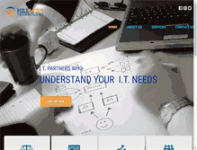 Tablet Screenshot of hillminntechnology.com